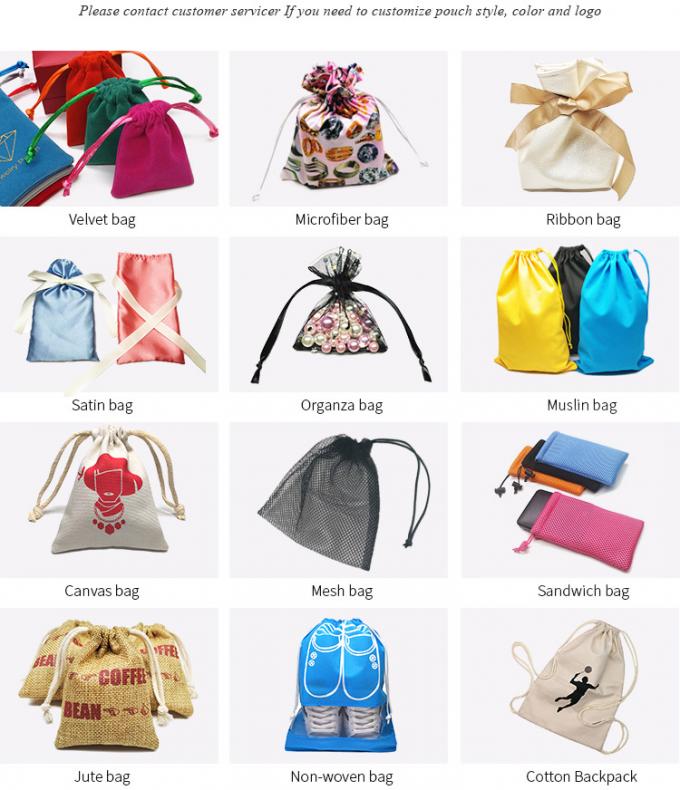 Pantone 170gsm Mini Mesh Drawstring Bags, TUV Small Mesh Drawstring