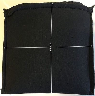 OEM Eco Neoprene Cosmetic Pouch , Waterproof SEDEX 4P Neoprene Zipper Bag