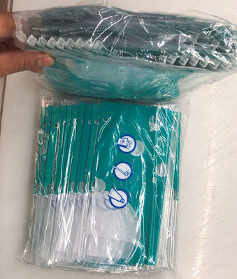 ECO PVC Makeup Pouch , WCA 3C Transparent Zipper Pouch Bag for toothpaste and brush