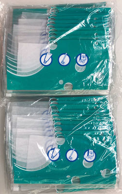 6P AZO Free BRC Zippered Gift pouch Bags PVC Toothbrush Clear Ziplock Packaging Recyclable