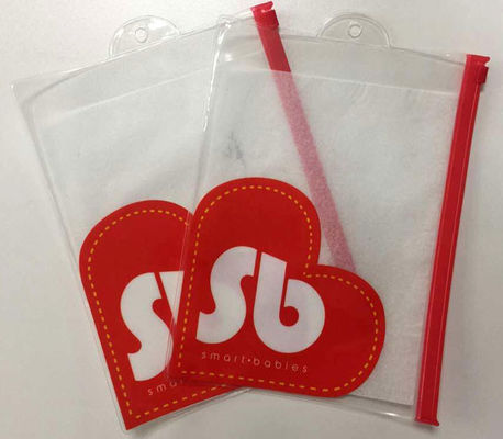 Reusable Ziplock PEVA Storage Bags Plastic EVA Slider Zipper pouch Bag 0.2mm