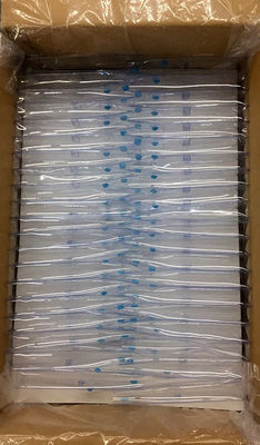 ISO14001 PEVA Cosmetic Toiletry Bag SGS Clear PVC Plastic Bag With Snap Button