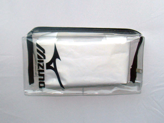 SMETA BRC Transparent Travel Pouch , 0.2mm Clear Travel Cosmetic case Square EVA