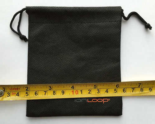 Gravure 11cm Drawstring Pouch Bags Non Woven Cinch Custom Logo For Jewelry SGS