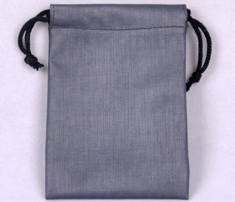 SGS Biodegradable Promotional Drawstring Bags Small Leather Pouch TUV