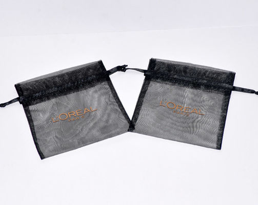 SGS TUV Small Organza Gift Bags Recyclable Jewelry Pouch Small