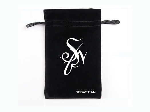 Corp 65 Screen Printing Packaging Drawstring Bags Velour Velvet Gift Jewelry BSCI