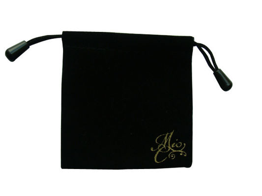 ISO9001 SA8000 Drawstring Pouch Bags , 135mm Small Velvet Drawstring Bags