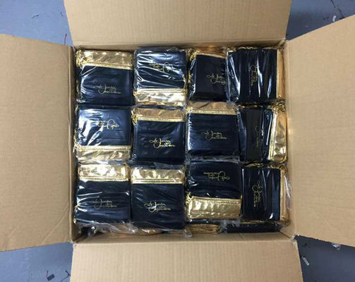 ISO9001 Eco Velvet Drawstring Pouch Small Bags Custom Logo Printed OEM