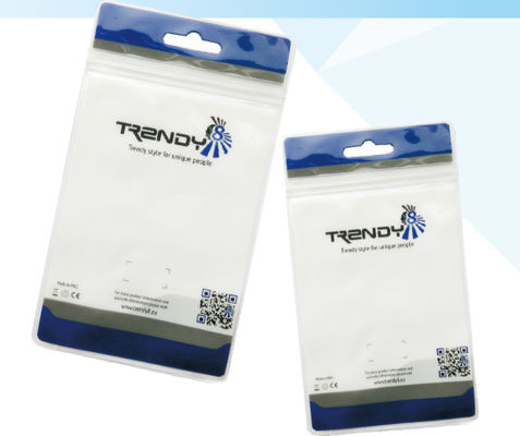 ISO9001 SGS PVC Plastic Pouch bags Waterproof Overall Printed 0.3mm For Mobile Phone